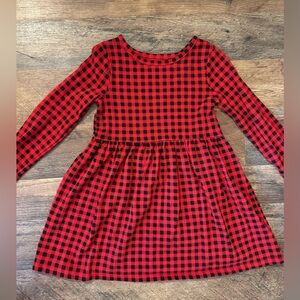 Cat & Jack Buffalo Plaid Dress